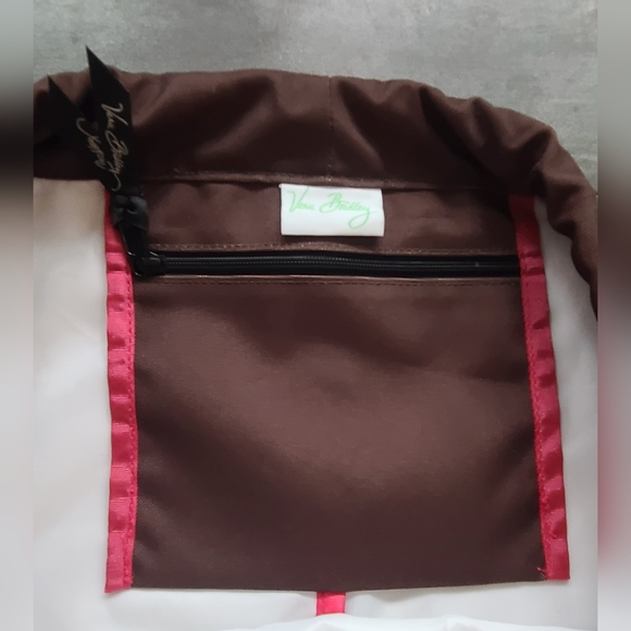 Vera Bradley Large Laundry Bag with Drawstring Top Very Sturdy Great Condition - Picture 7 of 9